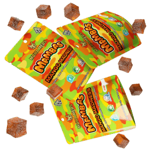 Mango Madness (Hybrid): Muha Meds Infused Gummies – 100 Milligrams Edible Pack