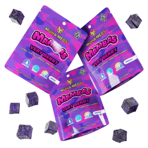 Very Berry (Indica): Muha Meds Infused Gummies – 100 Milligrams Edible Pack