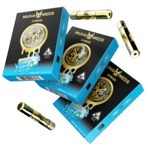 Apple Gelato ICE (Hybrid): Muha Meds Cartridge – 1 Gram Distillate