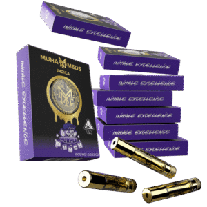 Purple Punch (Indica): Muha Meds Cartridge – 1 Gram Distillate