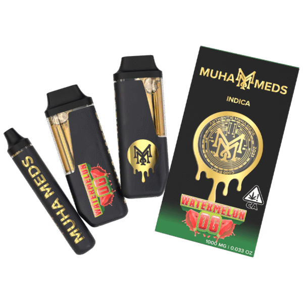 Watermelon OG (Indica): Muha Meds 2000 MG Disposable Vape