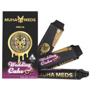 Wedding Cake (Indica): Muha Meds 2000 MG Disposable Vape