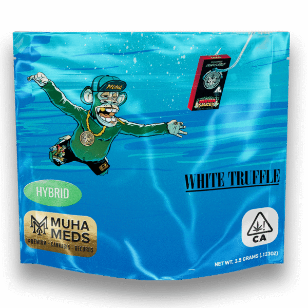 White Truffle Strain (Hybrid): Muha Meds Cannabis Flower (Premium) – 3.5 g Weed Pack
