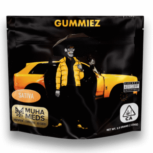 Gummiez Strain (Sativa): Muha Meds Cannabis Flower (Premium) – 3.5 g Weed Pack
